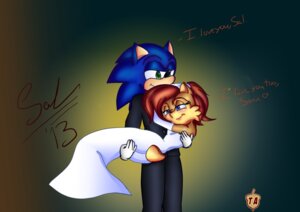 Rating: Safe Score: 0 Tags: 2013 anthro archie_comics black_nose blazeymix blue_body blue_eyes blue_fur blue_hair blush bridal_carry brown_body brown_fur brown_hair canon_couple carrying_another chipmunk clothed clothed_female clothed_male clothing dialogue dress duo e621 english_text eulipotyphlan female fur green_eyes ground_squirrel hair half-closed_eyes hedgehog male mammal married narrowed_eyes red_hair rodent sally_acorn sciurid scut_tail sega short_tail smile sonic_the_hedgehog sonic_the_hedgehog_(archie) sonic_the_hedgehog_(comics) sonic_the_hedgehog_(series) tail tail_through_dress teamacorn text wedding_dress User: bunchy7s