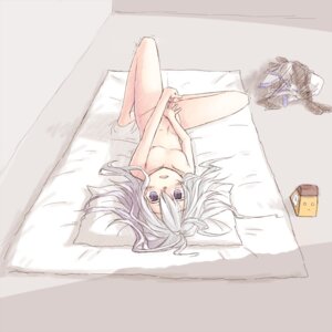 Rating: Explicit Score: 0 Tags: 1girls blush caught clock clothes_on_floor clothes_removed female fingering flat_chest futon long_hair lying masturbation nipples nude on_back open_mouth original pantyhose pantyhose_removed pillow purple_eyes r-sylph rule34 silver_hair solo spread_legs trembling User: bunchy7s