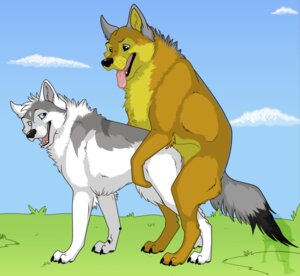 Rating: Explicit Score: 0 Tags: ambiguous_gender blue_eyes brown_eyes canid canine canis cloud domestic_dog duo e621 faithandfreedom feral feral_on_feral from_behind_position fur genitals grass happy happy_sex hi_res husky kooskia male mammal nordic_sled_dog nude open_mouth outside penetration penis plant sex side_view sky spitz tongue tongue_out wolf User: bunchy7s