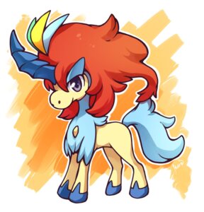 Rating: Safe Score: 0 Tags: ambiguous_gender daww e621 feral generation_5_pokemon hair horn huiro keldeo keldeo_(resolute_form) legendary_pokemon looking_at_viewer nintendo orange_hair pokemon pokemon_(species) purple_eyes quadruped solo tail User: bunchy7s