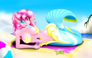 Rating: Questionable Score: 0 Tags: absurd_res alternate_species anthro anthrofied aquatic asterozoan ball beach beach_ball bedding beverage big_breasts biped blanket blue_eyes blueondrive bottomwear breasts cameo cleavage cliff clothed clothing crossover detailed_background e621 earth_pony echinoderm equid equine eyebrows eyelashes eyeshadow female feral food friendship_is_magic gesture hair hand_gesture hasbro hi_res horse inflatable jewelry looking_at_viewer lying makeup mammal merfolk my_little_pony necklace nickelodeon on_side on_towel open_mouth outside patrick_star pink_body pink_hair pinkie_pie_(mlp) pony pool_toy sand sea seaside shorts sky solo split_form spongebob_squarepants starfish starfish_(accessory) starfish_bra teeth tongue topless towel v_sign water User: bunchy7s