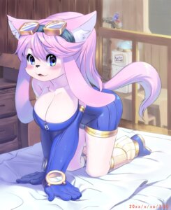 Rating: Questionable Score: 0 Tags: all_fours anthro aruurara bed big_breasts breasts canid canine caninu chocolat_gelato cleavage clothed clothing cyberconnect2 e621 female furniture hair hi_res kemono little_tail_bronx looking_at_viewer mammal purple_eyes purple_hair solatorobo solo tail User: bunchy7s