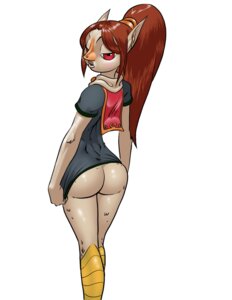 Rating: Explicit Score: 0 Tags: 1girls ass beak female medli nintendo pointy_ears red_eyes rito rule34 straight_hair the_legend_of_zelda the_wind_waker wind_waker User: bunchy7s