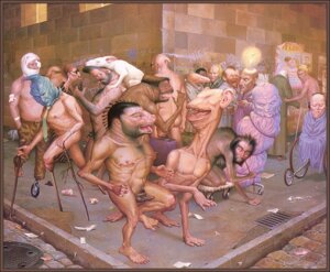 Rating: Explicit Score: 0 Tags: 2_artificial_limbs ambiguous_gender amputee building candle casual_nudity disability e621 feral group human judson_huss male male_human mammal monster murid murine nightmare_fuel nude outside pegleg pinleg plunger rat rodent street surrealism tools vehicle what what_has_science_done wheel wheelchair where_is_your_god_now User: bunchy7s