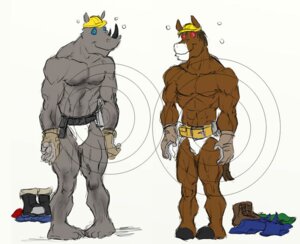 Rating: Questionable Score: 0 Tags: abs anthro armor asinus barefoot belt biceps boots bulge clothed clothing construction_worker discarded_clothing donkey duo e621 equid equine feet footwear fur gloves grin hair handwear hard_hat headgear helmet horn hypnosis jockstrap knock-kneed male mammal mind_control muscular muscular_male pecs pose rhinoceros shoes simple_background slouching smile spiral spiral_eyes standing submissive submissive_male tool_belt topless underwear unnamed_character vince_suzukawa_(artist) white_background User: bunchy7s Rating: Questionable Score: 0 Tags: abs anthro armor asinus barefoot belt biceps boots bulge clothed clothing construction_worker discarded_clothing donkey duo e621 equid equine feet footwear fur gloves grin hair handwear hard_hat headgear helmet horn hypnosis jockstrap knock-kneed male mammal mind_control muscular muscular_male pecs pose rhinoceros shoes simple_background slouching smile spiral spiral_eyes standing submissive submissive_male tool_belt topless underwear unnamed_character vince_suzukawa_(artist) white_background User: bunchy7s
