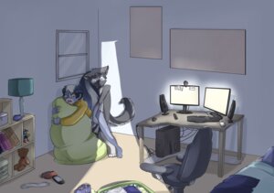 Rating: Explicit Score: 0 Tags: 2012 adolescent akita anal anal_penetration animal_plushie anthro anthro_on_anthro anthro_penetrated anthro_penetrating anthro_penetrating_anthro aogami balls_deep bandai_namco barefoot basket bed biped blue_eyes box camera canid canine canis cardboard cardboard_box cardboard_container caught_in_the_act chair clothing computer computer_keyboard computer_monitor computer_mouse computer_tower console_on_ground container cord crossover derek_(kitaness) desk detailed_background discarded_clothing discovered domestic_cat domestic_dog duo e621 electronics erection eyewear feet felid feline felis from_behind_position fur furniture game_console genitals glasses grey_body grey_fur handheld handheld_console hi_res keyboard klonoa klonoa_(series) lamp laundry laundry_basket lock_box looking_pleasured male male/male male_penetrated male_penetrating male_penetrating_male mammal mephitid metal metal_box metal_container milo_skunk monitor obscured_penetration paws penetration penile penile_penetration penis penis_in_ass pillow playstation playstation_console playstation_vita plushie power_strip scared sex skunk sony_corporation sony_interactive_entertainment speaker spitz standing_doggystyle table tail teddy_bear the_mysteries_of_alfred_hedgehog thin_calves thin_legs thin_thighs tongue toy vita_console walk-in webcam window wired_keyboard wireless_mouse yannlian yellow_eyes young young_anthro young_male young_on_young User: bunchy7s