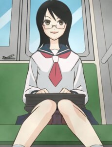 Rating: Explicit Score: 0 Tags: black_hair clothing female fujiyoshi_harumi glasses haruyama long_hair open_mouth panties pantyshot pantyshot_(sitting) rule34 sayonara_zetsubou_sensei school_bag school_uniform sitting skirt smile solo train_interior underwear uniform upskirt wet_panties white_panties User: bunchy7s
