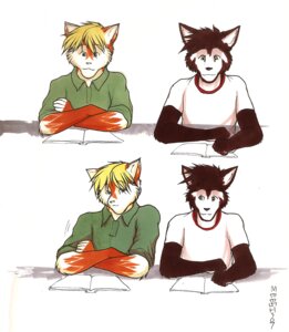 Rating: Safe Score: 0 Tags: 2007 anthro digital_media_(artwork) domestic_cat duo e621 felid feline felis fingerless_(marking) gloves_(marking) male male/male mammal marker_(artwork) markings meesh ray_(meesh) red_markings simple_background traditional_media_(artwork) white_background User: bunchy7s Rating: Safe Score: 0 Tags: 2007 anthro digital_media_(artwork) domestic_cat duo e621 felid feline felis fingerless_(marking) gloves_(marking) male male/male mammal marker_(artwork) markings meesh ray_(meesh) red_markings simple_background traditional_media_(artwork) white_background User: bunchy7s