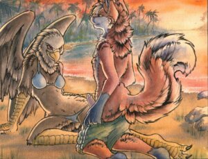 Rating: Explicit Score: 0 Tags: accipitrid accipitriform anthro avian bald_eagle beach beak bikini bird bodily_fluids canid canine clothed clothing cum detailed_background duo e621 eagle erection eye_contact feathered_wings feathers female fox genital_fluids genitals imminent_sex interspecies looking_at_another male male/female mammal outside partially_clothed penis ruaidri sand sea_eagle seaside seductive skimpy sky swimwear tail tight_clothing two-piece_swimsuit wings User: bunchy7s
