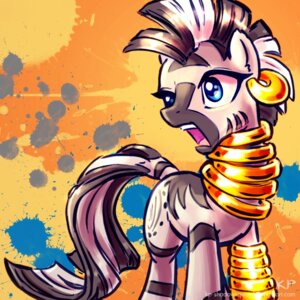 Rating: Safe Score: 0 Tags: 1:1 2014 abstract_background blue_eyes e621 ear_piercing equid equine female feral friendship_is_magic hasbro karol_pawlinski mammal mohawk my_little_pony neck_ring piercing simple_background solo stripes zebra zecora_(mlp) User: bunchy7s