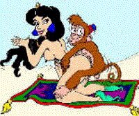 Rating: Explicit Score: 0 Tags: abu_(aladdin) aladdin animated disney disney_princess doggy_style erect_penis female gif haplorhine human interspecies male monkey monkey_feet nipples oabu_(aladdin) penis prehensile_feet primate princess princess_jasmine royalty rule34 straight tagme zoophilia User: bunchy7s