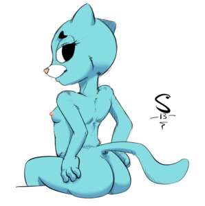 Rating: Questionable Score: 0 Tags: anthro biped blue_body breasts butt cartoon_network domestic_cat e621 felid feline felis female looking_at_viewer looking_back mammal mature_anthro mature_female nicole_watterson nipples nude shigoto simple_background sitting solo tail the_amazing_world_of_gumball white_background User: bunchy7s Rating: Questionable Score: 0 Tags: anthro biped blue_body breasts butt cartoon_network domestic_cat e621 felid feline felis female looking_at_viewer looking_back mammal mature_anthro mature_female nicole_watterson nipples nude shigoto simple_background sitting solo tail the_amazing_world_of_gumball white_background User: bunchy7s