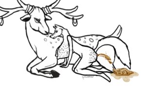Rating: Explicit Score: 0 Tags: anthro antlers big_breasts bodily_fluids breasts canid canine canis cum deer duo e621 feces female feral genital_fluids horn ink_(paleface) interspecies male mammal paleface pooping scatplay wolf User: bunchy7s