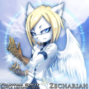 Rating: Safe Score: 0 Tags: 1:1 5_fingers angel anthro blonde_hair blue_eyes bracelet character_name clothed clothing coat e621 feathered_wings feathers felid fingers frown fully_clothed fur gloves hair handwear jewelry looking_at_viewer magic male mammal phantom_spirit_battle_academy roksanath short_hair solo text topwear white_body white_feathers white_fur wings wulven_game_studios zechariah User: bunchy7s