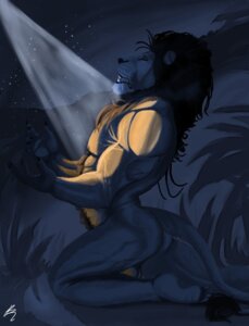 Rating: Explicit Score: 0 Tags: abs anthro balls biceps body_hair butt clenched_teeth e621 felid genitals hairy happy_trail kneeling light lion male mammal mane muscular muscular_anthro muscular_male nature night nipples nude outside pantherine pecs pubes raivenderouthelion restricted_palette sky solo star starry_sky tail tail_tuft teeth tuft User: bunchy7s