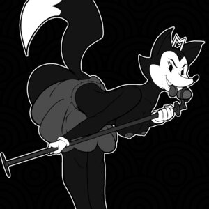 Rating: Questionable Score: 0 Tags: 1:1 anthro areola bent_over big_breasts biped bottomwear breasts butt canid canine clothed clothing e621 electronics female fleischer_style_toon fox gloves handwear hanging_breasts looking_at_viewer mammal merrie_melodies microphone monochrome nipples outline pattern_background rheumatism roxy_(merrie_melodies) simple_background skirt solo standing tiny_toon_adventures tongue tongue_out toony topless warner_brothers User: bunchy7s