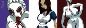 Rating: Explicit Score: 0 Tags: 1girls 2d alice_(madness_returns) alice_in_wonderland alice_liddell alice_madness_returns american_mcgee's_alice black_hair blood bloody_mouth breasts dress female female_only fully_clothed green_eyes large_breasts long_hair naked nipples nipples_visible_through_clothing pussy rule34 shiftymcgearjam uncensored white_body white_hair white_skin User: bunchy7s Rating: Explicit Score: 0 Tags: 1girls 2d alice_(madness_returns) alice_in_wonderland alice_liddell alice_madness_returns american_mcgee's_alice black_hair blood bloody_mouth breasts dress female female_only fully_clothed green_eyes large_breasts long_hair naked nipples nipples_visible_through_clothing pussy rule34 shiftymcgearjam uncensored white_body white_hair white_skin User: bunchy7s