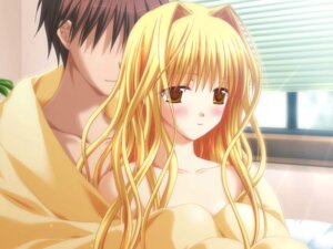 Rating: Questionable Score: 0 Tags: 1boy 1girls after_sex afterglow arisuma_katsumi blanket blonde_hair blush brown_eyes brown_hair completely_nude couple covering female game_cg male nude ojousama_kumikyoku rule34 smile straight sunlight tachikawa_kaoru tatsumi_neon very_long_hair wholesome window wrapped_around_another User: bunchy7s
