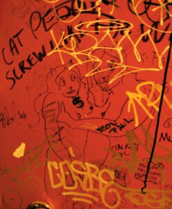 Rating: Questionable Score: 0 Tags: clup currency_symbol dollar_sign domestic_cat duo e621 felid feline felis female graffiti male male/female mammal nude orange_theme ron_paul symbol User: bunchy7s
