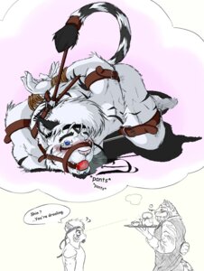 Rating: Explicit Score: 0 Tags: anthro ball ball_gag barefoot bdsm belt beverage blush bodily_fluids bondage bound clothed clothing cuff_(restraint) daydream dragonslash dream drooling duo e621 fantasizing feet felid food fully_bound fully_clothed fur gag gagged halter hands_behind_back harness harness_ball_gag harness_gag leather leo_(dragonslash) male male/male mammal muzzle_(object) muzzled nude oblivious pantherine restrained restraints rope saliva shackles solo_focus speech_bubble straps submissive submissive_male tail tail_tied tea thought_bubble tiger User: bunchy7s
