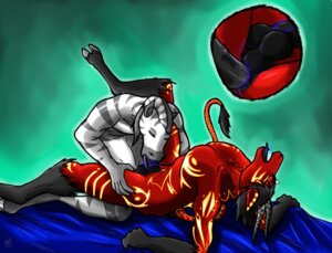 Rating: Explicit Score: 0 Tags: anal anal_penetration anthro anthro_on_anthro anthro_penetrated anthro_penetrating anthro_penetrating_anthro bed bioluminescence cloven_hooves conditional_dnp demon digital_media_(artwork) duo e621 equid equine erection facial_markings fellatio fur furniture genitals glowing glowing_markings grey_hooves hair head_markings hooves horn humanoid_genitalia humanoid_penis humanoid_pointy_ears inside kadath kadath_(character) male male/male male_penetrated male_penetrating male_penetrating_male mammal markings nude on_bed oral oral_penetration oral_while_penetrating penetration penile penis pointy_ears sex stripes tail unavailable_at_source zebra User: bunchy7s