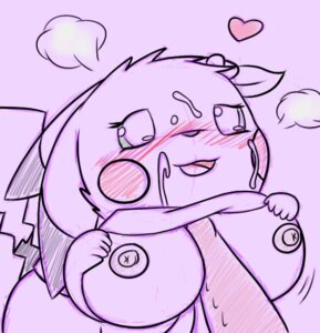 Rating: Explicit Score: 0 Tags: 2013 anthro anthrofied areola big_breasts blush bodily_fluids breast_play breasts breath breathing cum cum_on_face disembodied_penis duo e621 erection female female_focus generation_1_pokemon genital_fluids genitals heart_symbol male male/female mammal milachu92 mother_(lore) nintendo nipples open_mouth parent_(lore) penis pikachu pink_background pokemon pokemon_(species) pokemorph rodent sex simple_background solo_focus titfuck tongue User: bunchy7s