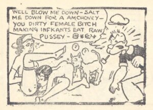 Rating: Explicit Score: 0 Tags: comic female fifi_(popeye) little_annie_rooney nipples popeye popeye_(series) rule34 wimpy zero_(dog) User: bunchy7s