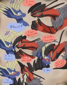 Rating: Questionable Score: 0 Tags: angry antlers blood blue_eyes blush bodily_fluids comic deer dialogue digital_media_(artwork) duo e621 embarrassed english_text exclamation_point eyelashes eyes_closed female feral flower fur generation_6_pokemon grey_body grey_fur hand_on_head hi_res hit horn humor legendary_pokemon male male/female mammal nintendo nude open_mouth plant pokemon pokemon_(species) question question_mark raised_arm sharp_teeth shy simple_background slap submissive submissive_female tan_background teal_eyes teeth text tongue tsundere vavacung wings xerneas xerneas_(active_mode) yelling yveltal User: bunchy7s