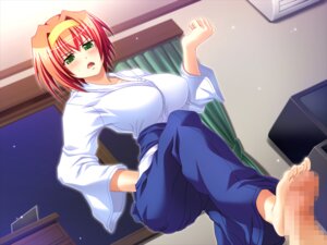 Rating: Explicit Score: 0 Tags: barefoot censored feet female footjob game_cg hadashi_shoujo hand_on_hip hips male mosaic_censoring mukotori_juuban_shoubu! penis rule34 toes User: bunchy7s