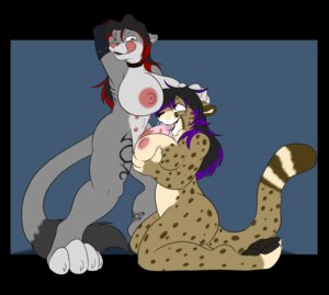 Rating: Explicit Score: 0 Tags: 2010 anthro anthro_on_anthro big_breasts big_penis black_border black_hair black_nose bloo blue_background bodily_fluids border breast_play breasts cheetah circumcised clothing cougar cum cum_in_mouth cum_inside cum_on_face digitigrade duo e621 erection eye_contact facial_piercing felid feline fellatio female fur genital_fluids genitals gloves grey_body grey_fur gynomorph gynomorph/female gynomorph_penetrating hair handwear happy happy_sex head_grab huge_breasts humanoid_genitalia humanoid_penis intersex intersex/female intersex_penetrating jewelry kittenkeiko kneeling kneeling_oral_position licking licking_lips long_hair looking_at_another mammal mori nipples nose_piercing nose_ring nude one_eye_closed oral oral_penetration penetration penile penis piercing pink_nose purple_hair red_eyes red_hair ring_piercing sex simple_background slightly_chubby spots standing tail tail_tuft tattoo titfuck tongue tongue_out tuft User: bunchy7s