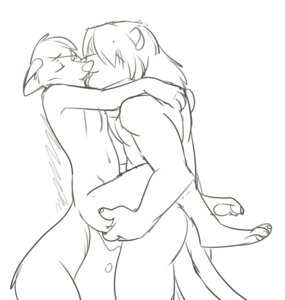 Rating: Explicit Score: 0 Tags: against_surface against_wall anal anal_penetration anthro bodily_fluids canid canine cum cum_in_ass cum_inside digital_media_(artwork) dripping duo e621 eyes_closed felid fiyahligerrawr french_kissing genital_fluids hybrid jailbird kissing liger lion male male/male male_penetrated male_penetrating male_penetrating_male mammal nude pantherine penetration sex stand_and_carry_position standing standing_sex tail User: bunchy7s