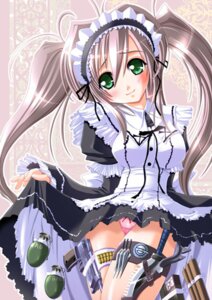 Rating: Questionable Score: 0 Tags: blush bow bow_panties combat_maid dress dress_lift dynamite explosive explosives female frills ghost_in_the_shell ghost_in_the_shell_stand_alone_complex gown_lift green_eyes grenade gun handgun headdress knife laughing_man lingerie maid panties petticoat pink_panties pistol rule34 standing the_laughing_man thigh_strap tied_hair twintails underwear weapon yokoyama_naoki User: bunchy7s