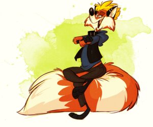 Rating: Safe Score: 0 Tags: 2013 3_toes 4_fingers anthro barefoot biped black_body black_fur black_nose blonde_hair bottomwear canid canine cheek_tuft clothed clothing collar crossed_arms crossed_legs e621 ear_piercing eyewear facial_hair facial_tuft feet fingers fox fully_clothed fur glasses gloves_(marking) goatee hair hoodie hybrid kobo_(sniffur) male mammal markings multicolored_body multicolored_fur open_mouth open_smile orange_body orange_fur pants piercing pince-nez procyonid raccoon shenanigan shirt short_hair side_view sitting_on_tail smile solo striped_markings striped_tail stripes tail tail_markings tan_body tan_fur toes toony topwear tuft vest User: bunchy7s