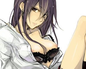 Rating: Explicit Score: 0 Tags: black_hair bra bra_pull breasts clothing color female female_only lingerie long_hair maka_(morfine) nipples off_shoulder open_clothes open_shirt original purple_eyes purple_hair rule34 rule_63 shirt sketch solo straight_hair tales_of_(series) tales_of_vesperia underwear yuri_lowell User: bunchy7s
