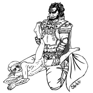 Rating: Explicit Score: 0 Tags: 2boys ganondorf ganondorf_(twilight_princess) ghirahim male multiple_males on_side rule34 shirilee skyward_sword the_legend_of_zelda twilight_princess yaoi User: bunchy7s