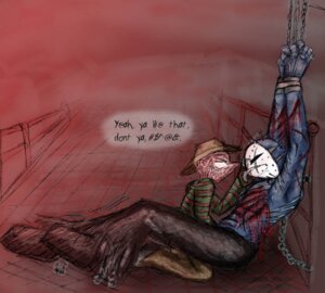 Rating: Explicit Score: 0 Tags: freddy_krueger freddy_vs_jason friday_the_13th jason_voorhees male male_only nightmare_on_elm_street rule34 zarla User: bunchy7s