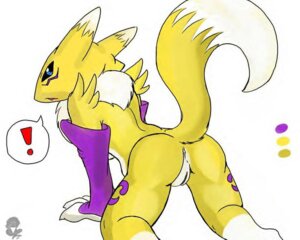 Rating: Explicit Score: 0 Tags: all_fours anthro anus bandai_namco black_sclera blue_eyes breasts butt canid canine chest_tuft conditional_dnp countershading digimon digimon_(species) double_tomoe e621 exclamation_point facial_markings female fur genitals head_markings looking_at_viewer looking_back mammal markings rear_view renamon scappo simple_background solo tail tomoe_(symbol) tuft under_boob vulva white_background yellow_body yellow_fur User: bunchy7s