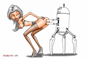 Rating: Explicit Score: 0 Tags: 1girls 2005 areola ass ass_grab black_and_white breasts cleavage diablito disney double_penetration female high_heels mirage_(the_incredibles) nipples pixar rule34 sex_machine silver_hair stockings straight_hair tagme the_incredibles thighhighs voluptuous User: bunchy7s