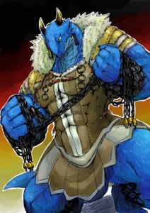 Rating: Safe Score: 0 Tags: abs anthro biceps big_muscles biped bushiroad chain claws clothing dragon e621 ear_piercing fist future_card_buddyfight horn iron_chain_dragon male muscular muscular_anthro muscular_male mythological_creature mythological_scalie mythology pecs piercing raised_arm raised_fist raised_hand reptile scalie simple_background solo standing tail unknown_artist User: bunchy7s