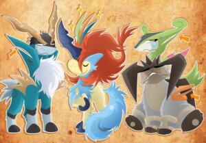 Rating: Safe Score: 0 Tags: ambiguous_gender blue_body blue_fur chest_tuft cobalion e621 feral fur generation_5_pokemon green_body green_fur grey_body grey_fur group horn keldeo keldeo_(resolute_form) legendary_pokemon nintendo orange_eyes pokemon pokemon_(species) portugueselynx quadruped smile swords_of_justice terrakion tuft virizion User: bunchy7s