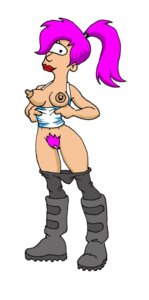 Rating: Explicit Score: 0 Tags: boots breasts cyclops dennis_clark female female_only futurama nipples pale_skin pants pants_down pubic_hair purple_hair rule34 solo standing tagme toony turanga_leela User: bunchy7s