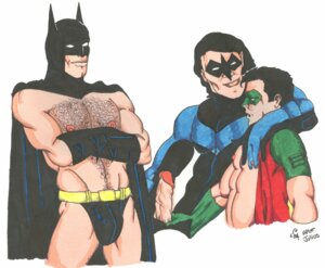 Rating: Explicit Score: 0 Tags: 2004 3boys adoptive_incest adoptive_siblings age_difference batcest batman batman_(bruce_wayne) batman_(series) black_hair bruce_wayne bulge cape chest_hair christian_(artist) cowl crossed_arms dc dc_comics dick_grayson domino_mask erect_nipples erection exposed_nipples gay gloves hairy hairy_chest holding_penis human imminent_sex incest inviting_to_sex jason_todd large_penis male male_only mask mostly_nude multiple_males nightwing nipple_play nipple_tweak nipples older_dom_younger_sub open_shirt pants_open penis penis_out robin_(dc) robin_(jason_todd) rule34 sidekick superhero superhero_costume thong tongue tongue_out veiny_penis yaoi User: bunchy7s