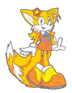 Rating: Safe Score: 0 Tags: 2005 anthro armwear blonde_hair blue_eyes canid canine clothed clothing crossdressing dipstick_tail dress e621 femboy flower fox hair male mammal markings miles_prower orange_clothing orange_topwear plant sega simple_background smile solo sonic_the_hedgehog_(series) stupidlittlecreature tail tail_markings topwear traditional_media_(artwork) white_armwear white_clothing User: bunchy7s