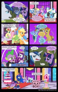 Rating: Safe Score: 0 Tags: 2014 absurd_res applejack_(mlp) balcony black_tie_(suit) blue_body blue_eyes blue_fur blue_hair book bow_(feature) bow_tie building cake clothing clutterstep_(oc) comic crown cutie_mark dessert dialogue dragon dress e621 earth_pony english_text equid equine eyewear facial_hair fan_character fancypants_(mlp) feathered_wings feathers female feral flower fluttershy_(mlp) food freckles friendship_is_magic fur furniture green_eyes grey_body grey_fur grey_hair grin group hair hasbro hat headgear headwear hedges hi_res horn horse horse_tail hourglass_(object) jewelry lyrica_lilac_(mlp) male mammal mlp-silver-quill monocle multicolored_hair mustache my_little_pony mythological_creature mythological_equine mythological_scalie mythology necklace night open_mouth orange_body orange_fur pegasus pillar pink_body pink_fur pink_hair pinkie_pie_(mlp) plant pony princess_cadance_(mlp) princess_luna_(mlp) purple_body purple_eyes purple_fur purple_hair rainbow_dash_(mlp) rainbow_hair rarity_(mlp) ribbons rope royalty scalie shining_armor_(mlp) smile spade_tail spike_(mlp) star suit table tail teeth text thick_tail tongue tower twilight_sparkle_(mlp) two_tone_hair unicorn url white_body white_fur window winged_unicorn wings yellow_body yellow_eyes yellow_feathers User: bunchy7s