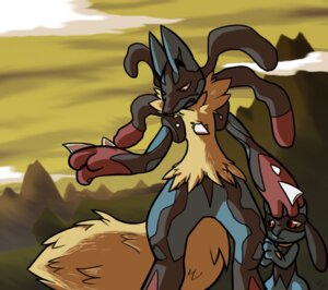 Rating: Safe Score: 0 Tags: ambiguous_gender angry anthro black_body black_fur blue_body blue_fur canid canine duo e621 fur generation_4_pokemon generation_6_pokemon mammal mega_evolution mega_lucario nintendo pokemon pokemon_(species) protected red_body red_eyes red_fur riolu scared unknown_artist yellow_body yellow_fur User: bunchy7s