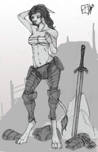 Rating: Safe Score: 0 Tags: 2013 4_toes anthro armor bandage bethesda_game_studios biped bra bracers breastplate breasts chest_wraps claws cleavage clothed clothing digitigrade e621 feet felid female furgonomics gauntlets gloves greaves greyscale hair handwear hrotha knight knight_mia lethal_doors long_ears long_hair longsword mammal melee_weapon microsoft monochrome morrowind muscular muscular_anthro muscular_female navel rock sketch solo standing sword tail tail_tuft the_elder_scrolls toes tuft two_handed_sword two_handed_weapon underwear warrior weapon wraps User: bunchy7s