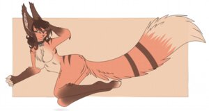 Rating: Safe Score: 0 Tags: aimi anthro blue_eyes breasts collar digital_media_(artwork) e621 female fluffy fluffy_tail green_eyes heterochromia hybrid looking_at_viewer nude solo tail User: bunchy7s