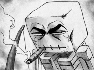 Rating: Safe Score: 0 Tags: 4:3 ambiguous_gender animated_skeleton bone bow_(weapon) cigar e621 golgo_13 grey_background microsoft minecraft mojang monochrome not_furry ranged_weapon scar simple_background skeleton skeleton_(minecraft) smoke smoking solo undead unimpressed unknown_artist weapon xbox_game_studios User: bunchy7s