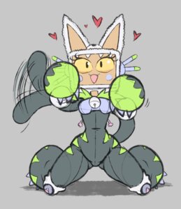 Rating: Safe Score: 0 Tags: 2014 anthro conditional_dnp domestic_cat e621 felid feline felis female happy heart_symbol looking_at_viewer mammal oban_star_racers para-dice smile solo teckworks User: bunchy7s