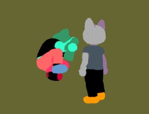 Rating: Safe Score: 0 Tags: animated animated_gif anthro clothing duo e621 fight footwear low_res male max_collins punch shoes short_playtime unknown_species User: bunchy7s